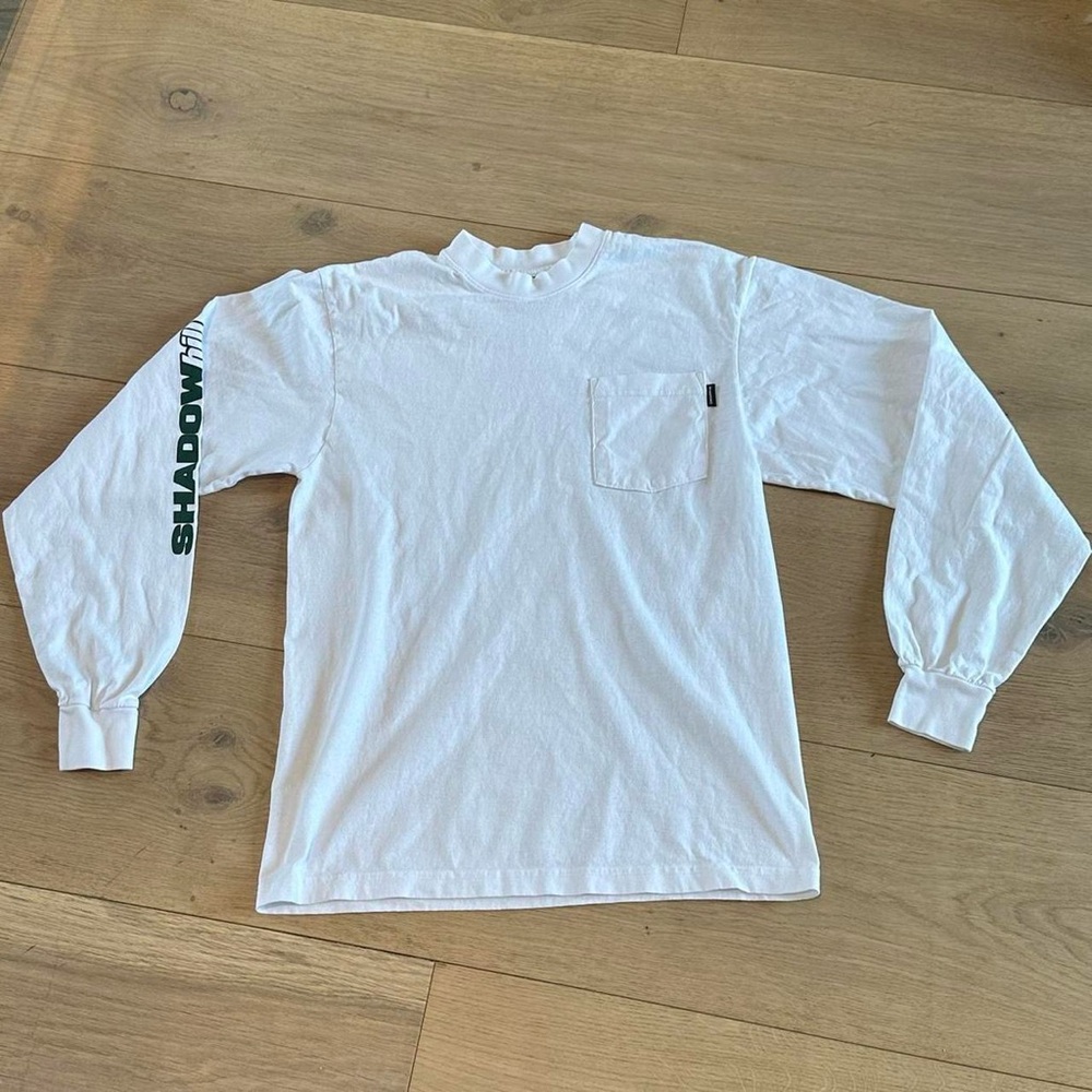 Shadow Hill Longsleeve White Tshirt